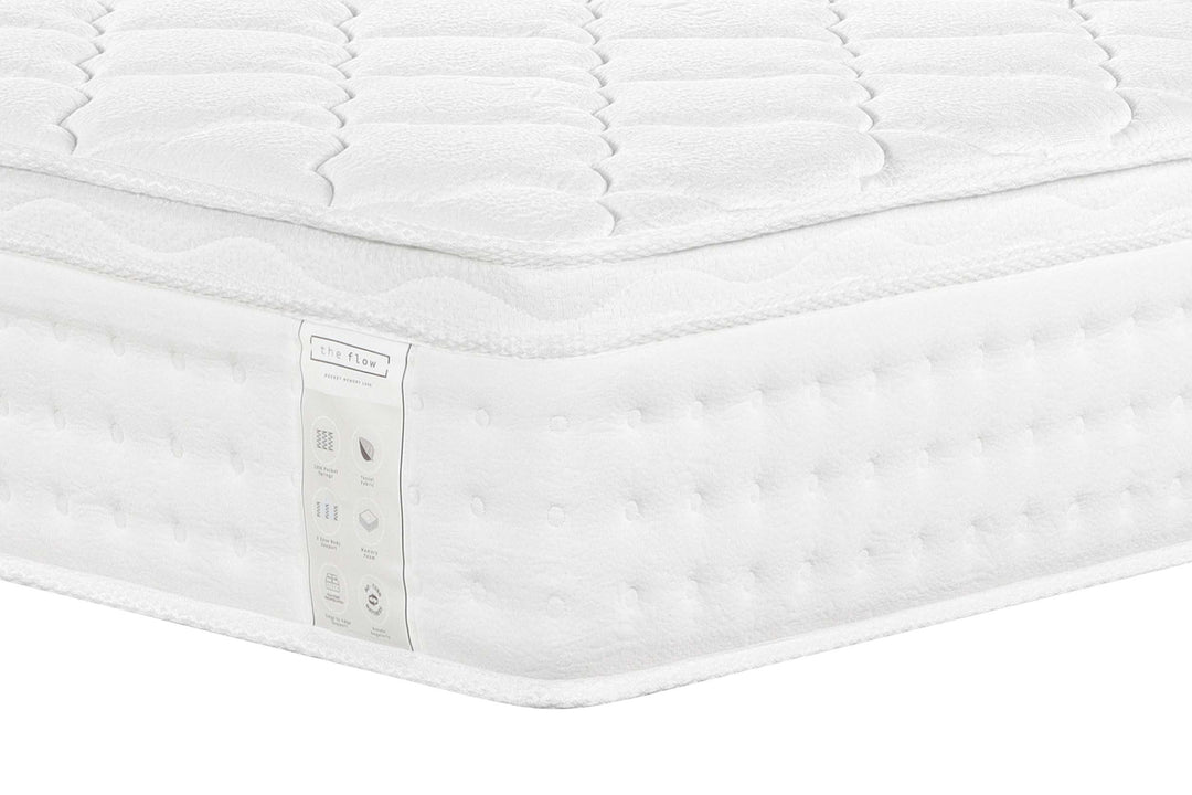 The Flow Pocket Memory 1200 Mattress - The Oak Bed Store
