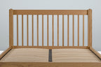 Trafalgar Solid Natural Oak Bed Frame - 5ft King Size - The Oak Bed Store