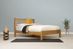 Trafalgar Solid Natural Oak Bed Frame - 5ft King Size - The Oak Bed Store