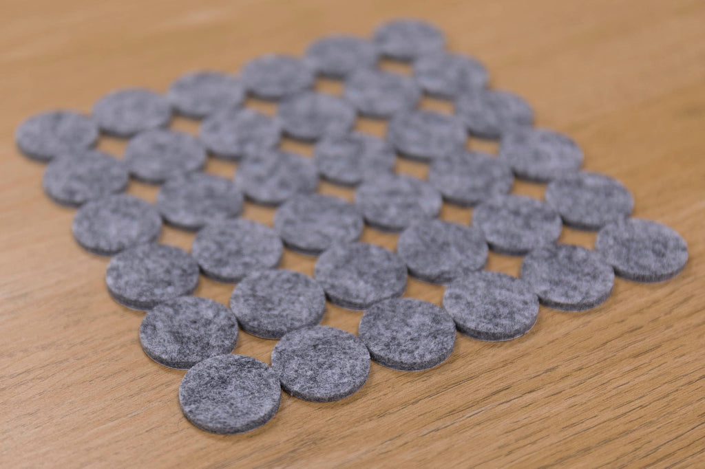 36 Round Protective Felt Pads 26mm 1 Set FREE 2nd Class Royal Mail