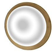 Acrylic Convex Mirror - Gold Wooden Frame - The Oak Bed Store