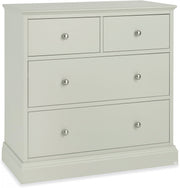 Aubrey 2 Over 2 Drawer Chest of Drawers - The Oak Bed Store