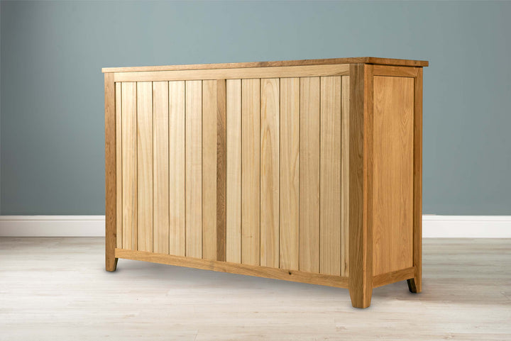 Boston Solid Natural Oak 6 Drawer Chest of Drawers - The Oak Bed Store