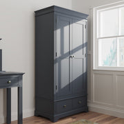 Brampton 2 Door 2 Drawer Double Wardrobe - The Oak Bed Store