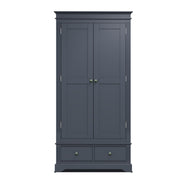 Brampton 2 Door 2 Drawer Double Wardrobe - The Oak Bed Store