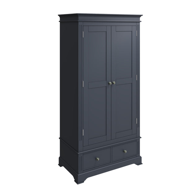 Brampton 2 Door 2 Drawer Double Wardrobe - The Oak Bed Store
