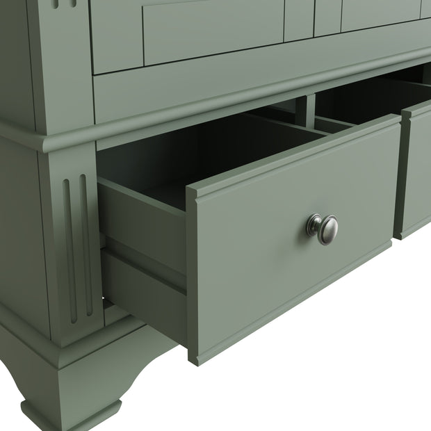 Brampton 2 Door 2 Drawer Double Wardrobe - The Oak Bed Store