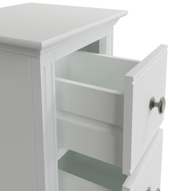 Brampton 2 Drawer Small Bedside Table - The Oak Bed Store