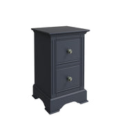 Brampton 2 Drawer Small Bedside Table - The Oak Bed Store