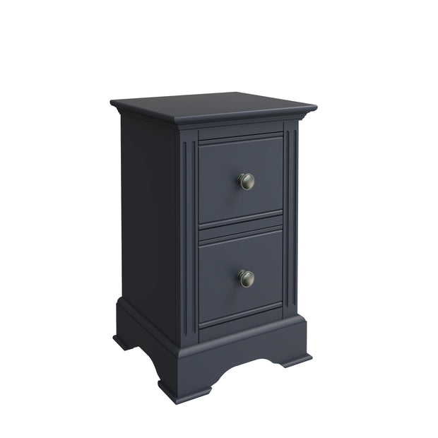 Brampton 2 Drawer Small Bedside Table - The Oak Bed Store
