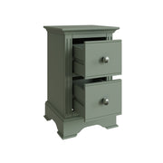 Brampton 2 Drawer Small Bedside Table - The Oak Bed Store