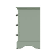 Brampton 3 Drawer Large Bedside Table - The Oak Bed Store