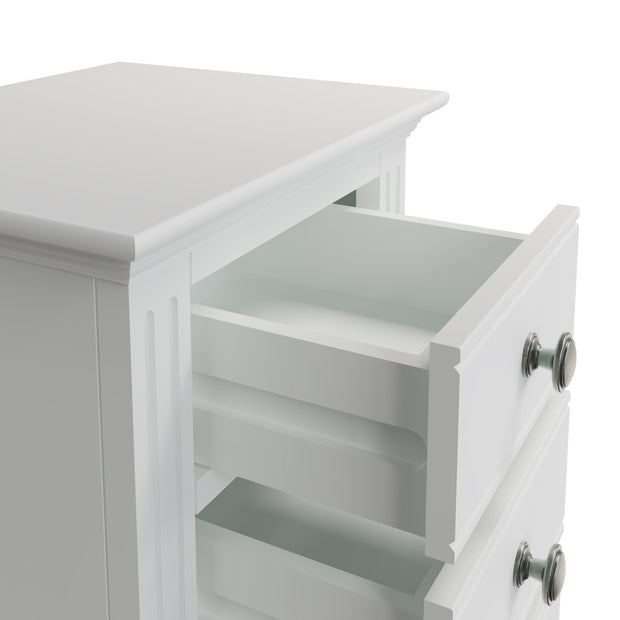 Brampton 3 Drawer Large Bedside Table - The Oak Bed Store