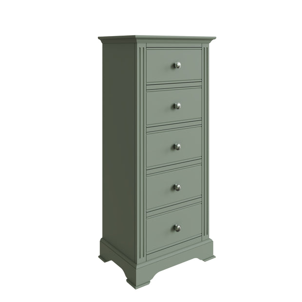 Brampton 5 Drawer Wellington Chest of Drawers - The Oak Bed Store
