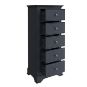 Brampton 5 Drawer Wellington Chest of Drawers - The Oak Bed Store