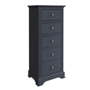 Brampton 5 Drawer Wellington Chest of Drawers - The Oak Bed Store