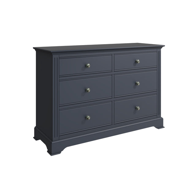 Brampton 6 Drawer Chest of Drawers - The Oak Bed Store