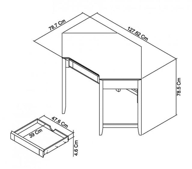 Brantley Corner Desk - The Oak Bed Store