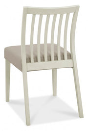 Brantley Soft Grey Low Slat Back Chair (Set of 2) - The Oak Bed Store