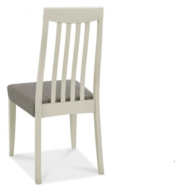 Brantley Soft Grey Slat Back Chair (Set of 2) - The Oak Bed Store