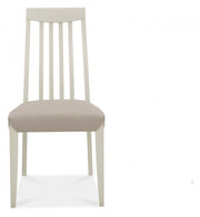 Brantley Soft Grey Slat Back Chair (Set of 2) - The Oak Bed Store