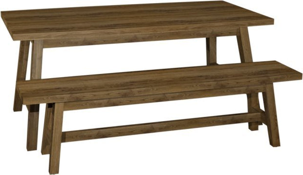 Cambria Small Dining Bench - The Oak Bed Store
