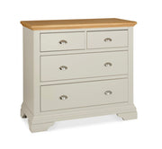 Camden 2 Over 2 Drawer Chest of Drawers - The Oak Bed Store