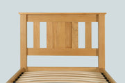 Cavendish Solid Natural Oak Bed Frame - 3ft Single - The Oak Bed Store
