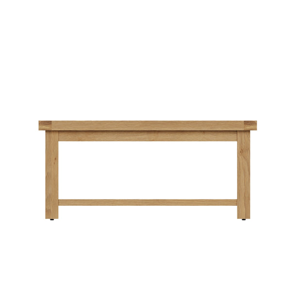 Cotswold Rustic Oak Coffee Table - The Oak Bed Store
