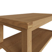 Cotswold Rustic Oak Coffee Table - The Oak Bed Store