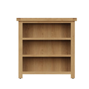 Cotswold Rustic Oak Small Bookcase - The Oak Bed Store