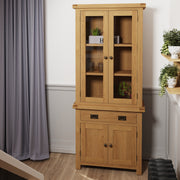 Cotswold Rustic Oak Small Dresser Top - The Oak Bed Store