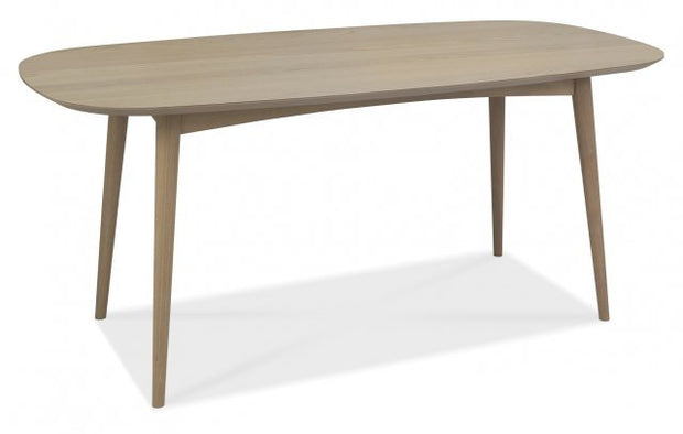 Dana Scandi Oak 6 Seater Table - The Oak Bed Store
