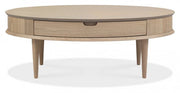 Dana Scandi Oak Coffee Table with Drawer - The Oak Bed Store