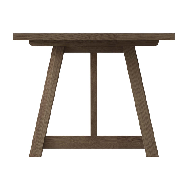 Farrow Aged Oak Dining Table - 2.0m - The Oak Bed Store