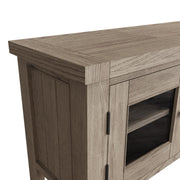 Farrow Aged Oak Extra Large TV Unit - The Oak Bed Store