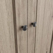 Farrow Aged Oak Larder Unit Top - The Oak Bed Store