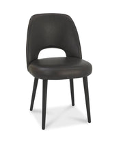 Freya Weathered Oak Upholstered Chair (Set of 2) - The Oak Bed Store