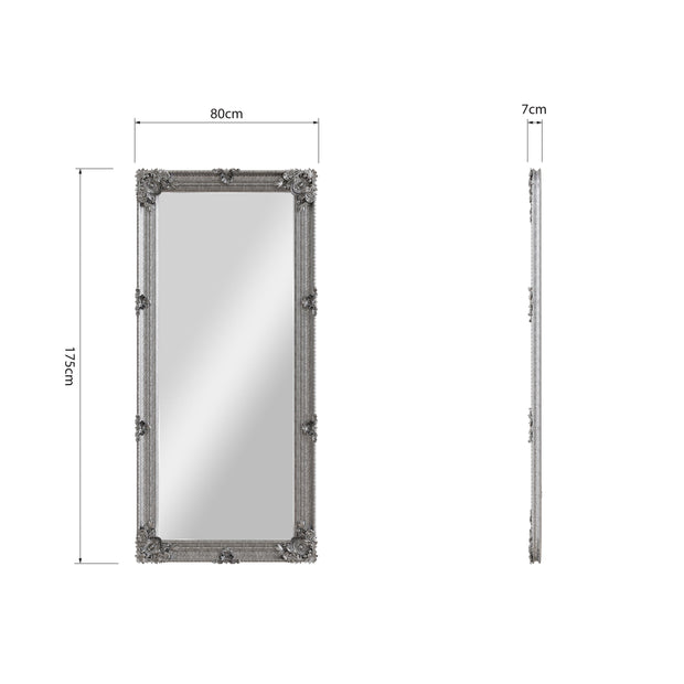 Full Length Large Leaner Mirror - The Oak Bed Store