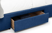 Fulton Fabric Storage Bed Frame - 5ft King Size - The Oak Bed Store
