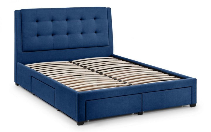 Fulton Fabric Storage Bed Frame - 6ft Super King - The Oak Bed Store