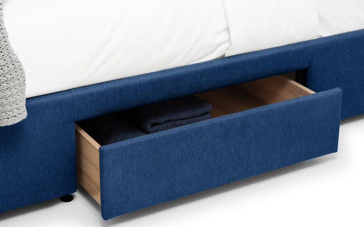 Fulton Fabric Storage Bed Frame - 6ft Super King - The Oak Bed Store