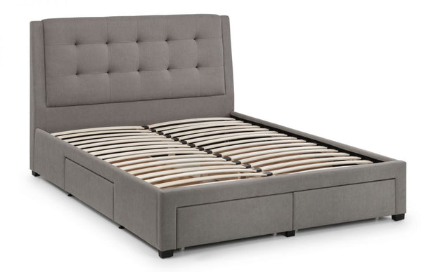 Fulton Fabric Storage Bed Frame - 6ft Super King - The Oak Bed Store