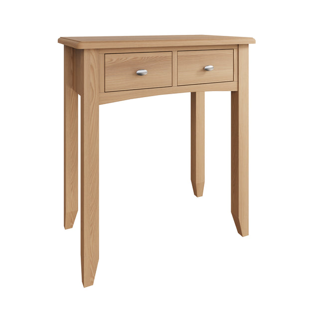Georgia Natural Oak Dressing Table - The Oak Bed Store
