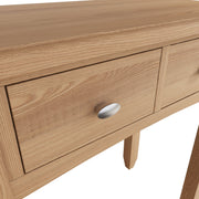 Georgia Natural Oak Dressing Table - The Oak Bed Store