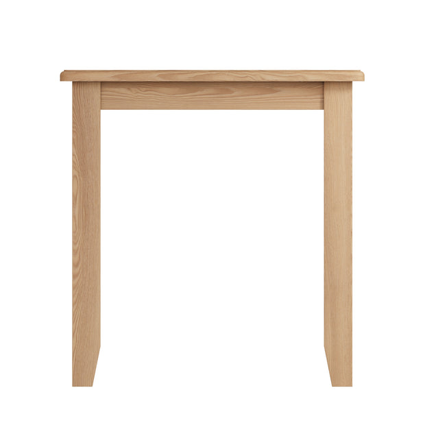Georgia Natural Oak Fixed Top Table - The Oak Bed Store