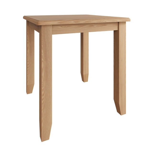 Georgia Natural Oak Fixed Top Table - The Oak Bed Store