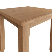 Georgia Natural Oak Fixed Top Table - The Oak Bed Store