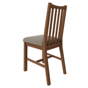 Georgia Natural Oak Ladder Back Dining Chair (Set of 2) - The Oak Bed Store