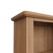 Georgia Natural Oak Large Bookcase - The Oak Bed Store